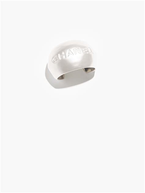 chanel resin chair white|Cuff .